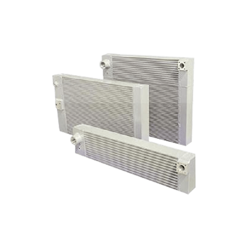 Intercambiador de calor de compresor de aluminio