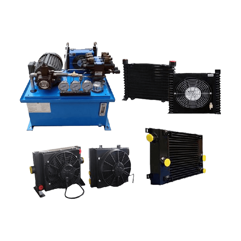 Intercambiador de calor del sistema hidráulico de aluminio