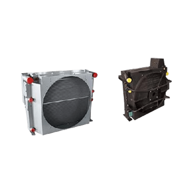 Intercambiador de calor de excavadora ligera