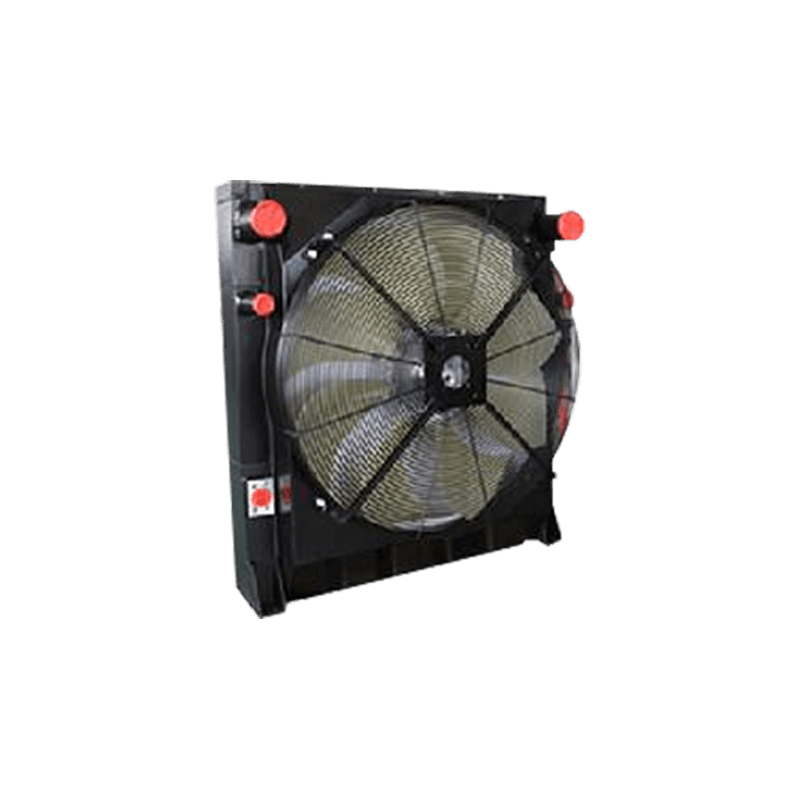 Intercambiador de calor de máquina auxiliar de pavimentadora